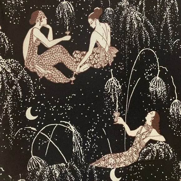 Reformation Doutez Dress in Champagne Wishes Size 0 - Picture 9 of 10